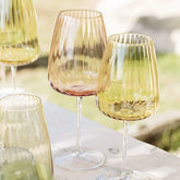 Francesca Light Blue Water Glass